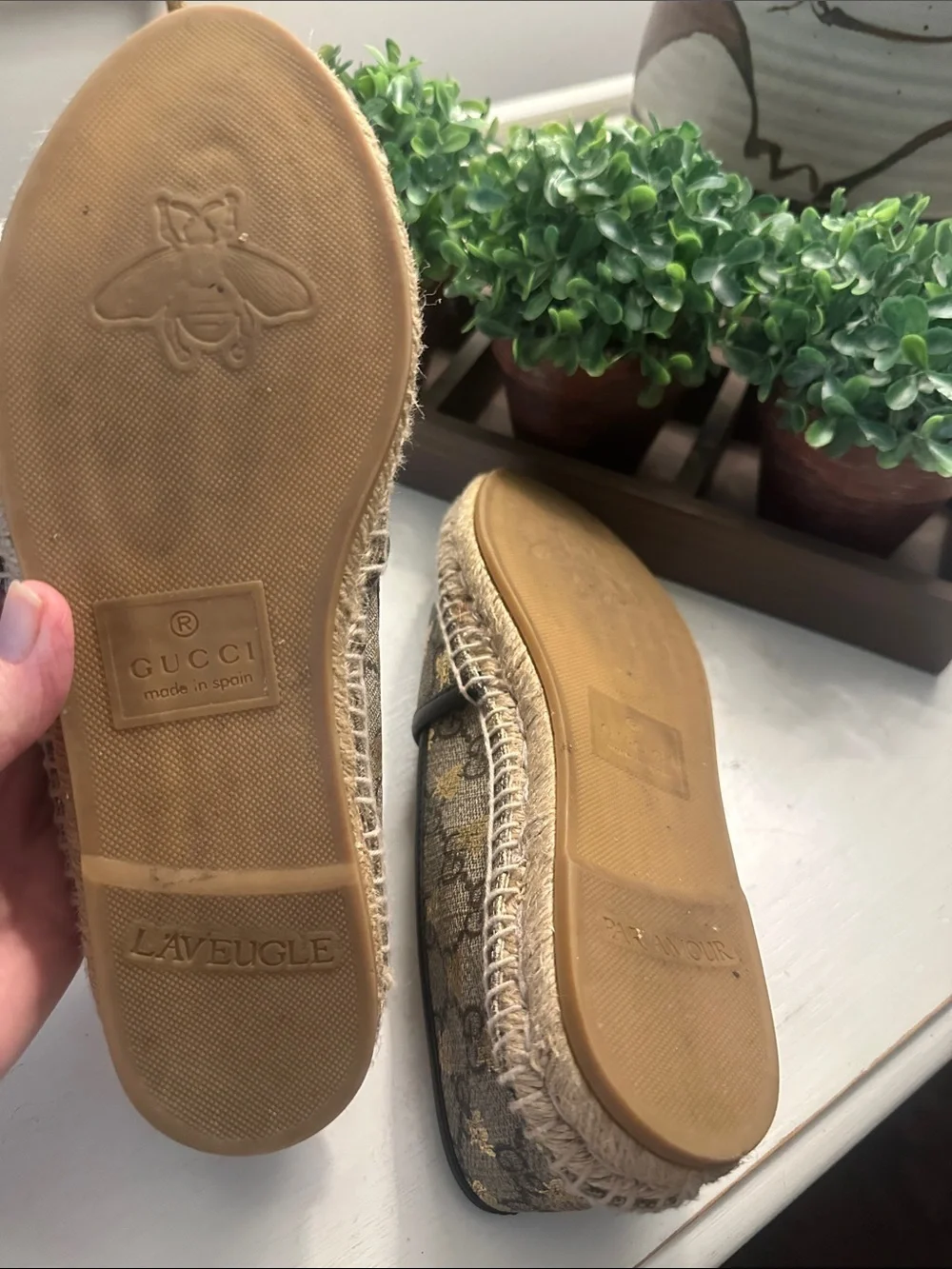 Gucci worn only